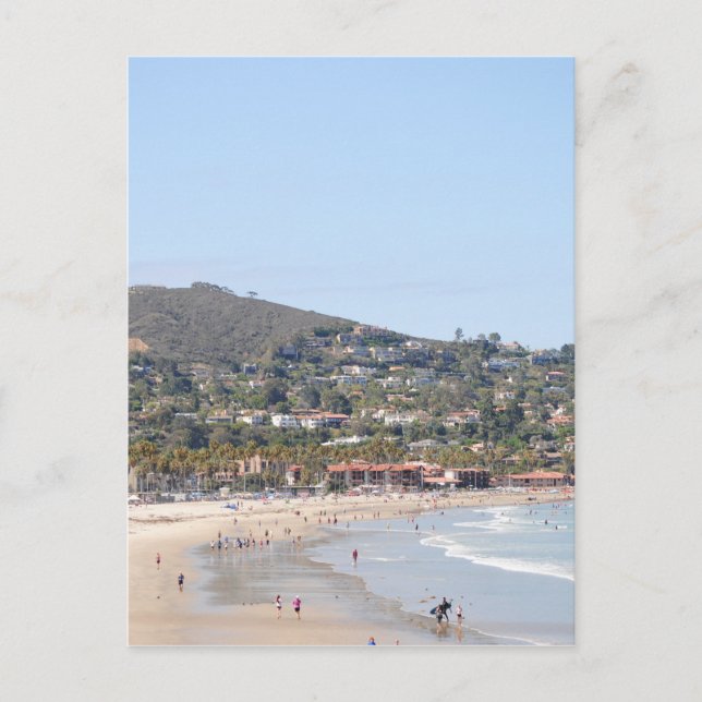 Postal Playa de San Diego (Anverso)