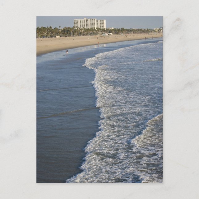 Postal Playa de Santa Mónica (Anverso)