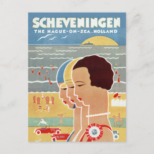 Postal Playa de Scheveningen