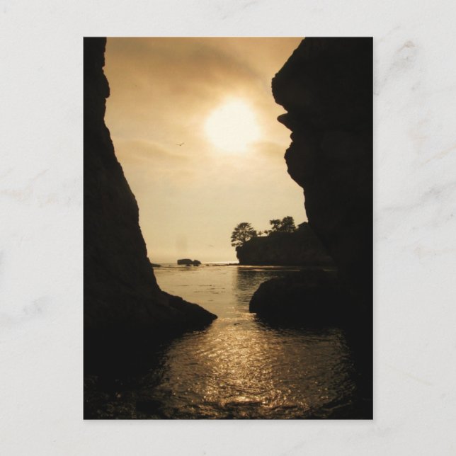 Postal Playa de Shell (Anverso)