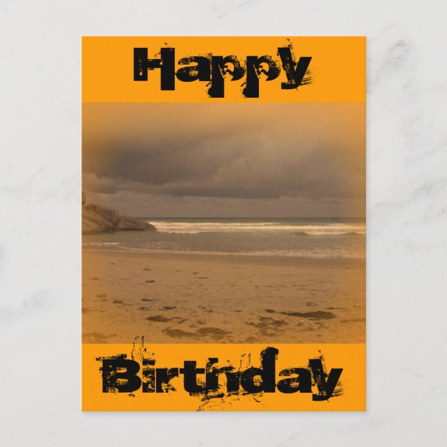 Postal Playa de Squeaky 5 (Anverso)