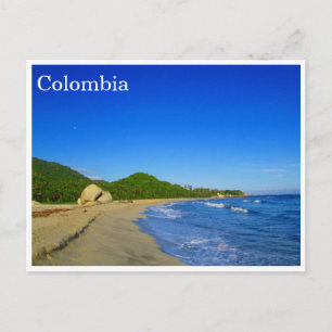Postal playa de tayrona