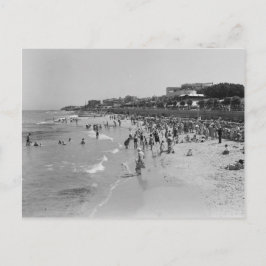 Postal Playa de Tel Aviv en los años 30