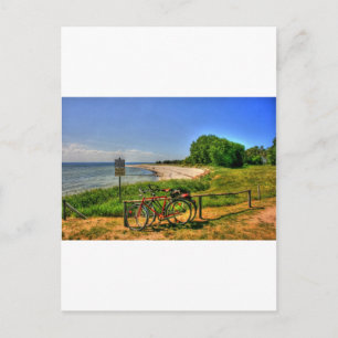 Postal Playa de Thiessow en la isla de Ruegen