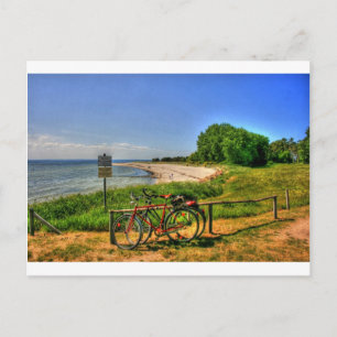 Postal Playa de Thiessow en la isla de Rügen