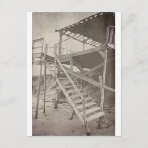 Postal Playa de Vintage