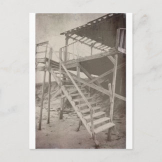 Postal Playa de Vintage