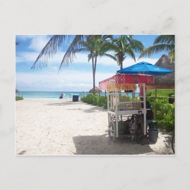 Postal Playa del Carmen (Anverso)