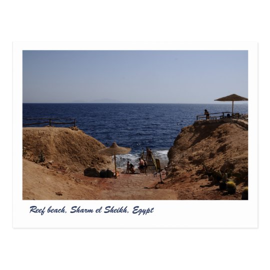 Postal Playa del filón, Sharm el Sheikh, Egipto