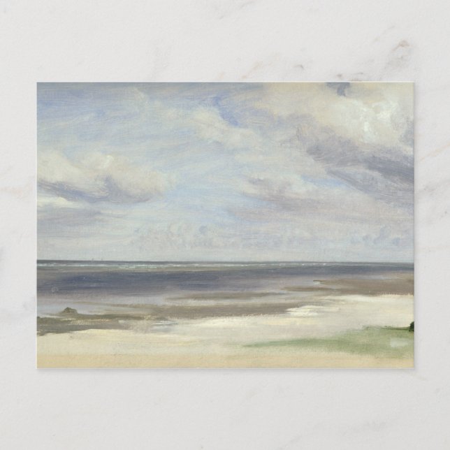 Postal Playa del Mar Báltico en Laboe, 1842 (Anverso)