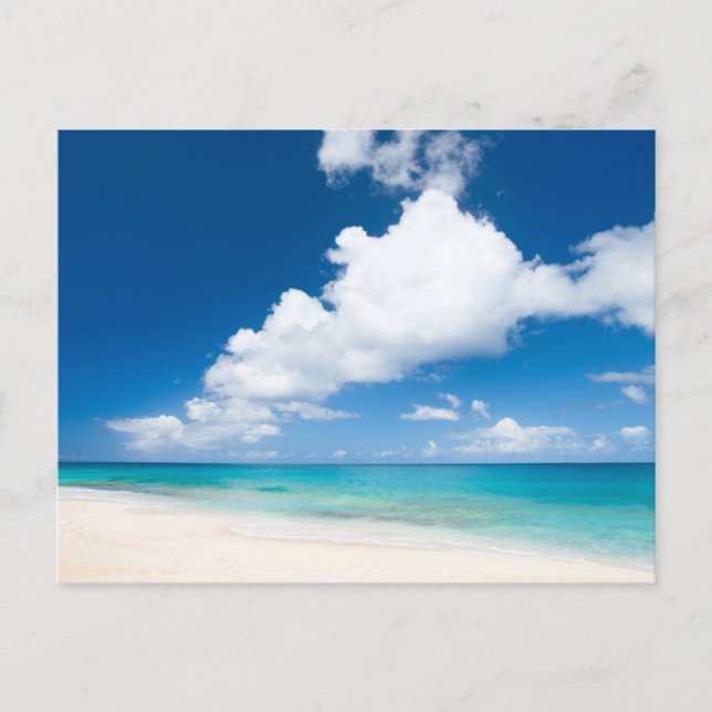 Postal Playa del Océano (Anverso)