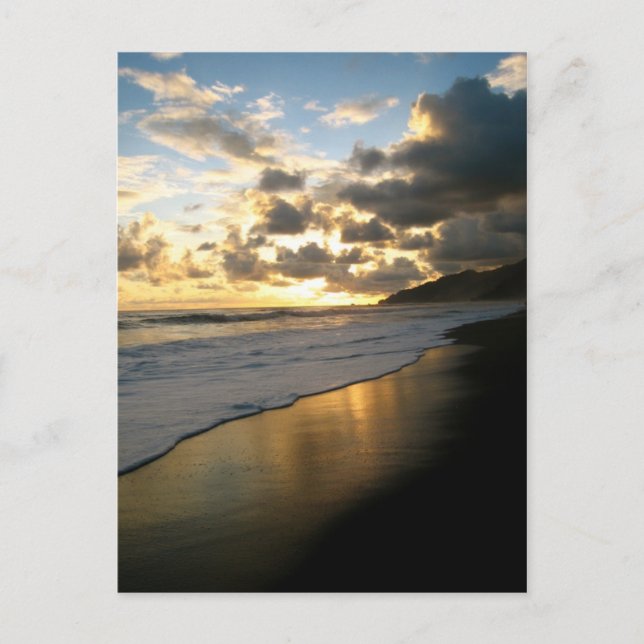 Postal Playa del Parque Nacional Corcovado (Anverso)