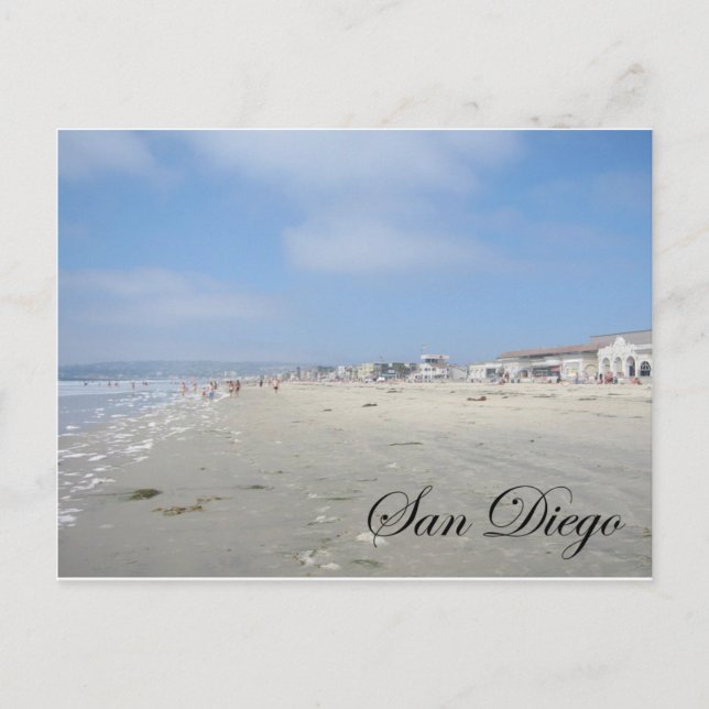 Postal Playa del perro (Anverso)