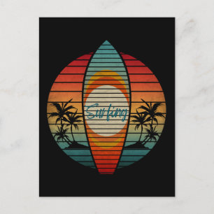 POSTAL PLAYA DEL SOL DEL SOL DEL SOL DEL SURFING BOARD