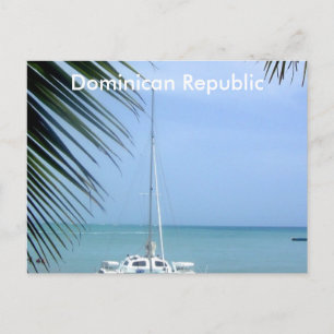 Postal Playa dominicana