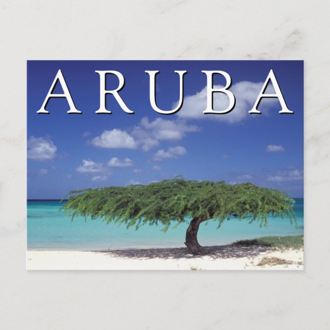Postal Playa Eagle | Caribe, Aruba (Anverso)
