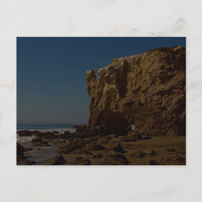 Postal Playa El Matador, Malibu, California (Anverso)