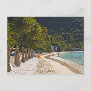 Postal Playa en Cane Garden Bay, Isla de Tortola