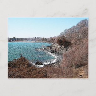 Postal Playa en el puerto de York, Maine - Postcard