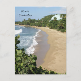 Postal Playa en Rincón Puerto Rico