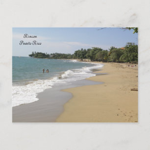 Postal Playa en Rincón Puerto Rico