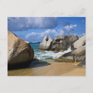 Postal Playa en Virgin Gorda, Islas Vírgenes Británicas