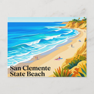 Postal Playa Estatal San Clemente California