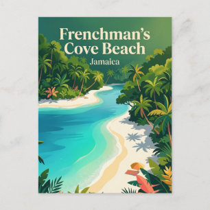 Postal Playa Frenchman's Cove Jamaica