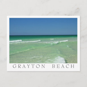 Postal Playa Grayton - 30A Florida - Frontera blanca