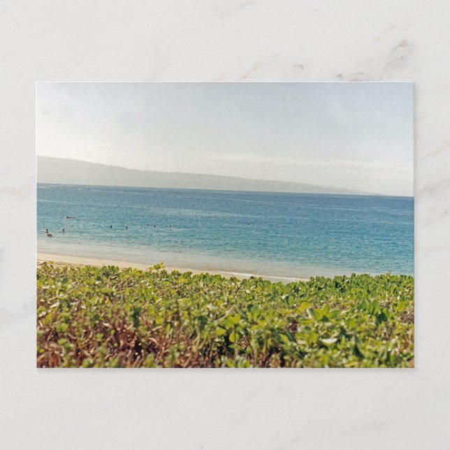 Postal Playa Hawái I (Anverso)