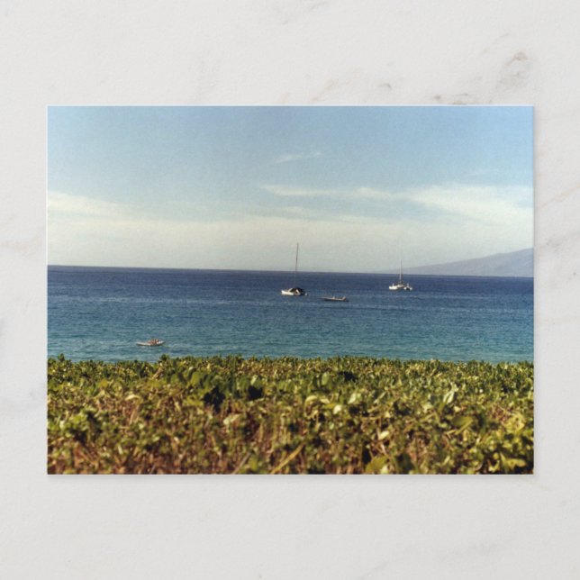 Postal Playa Hawái II (Anverso)