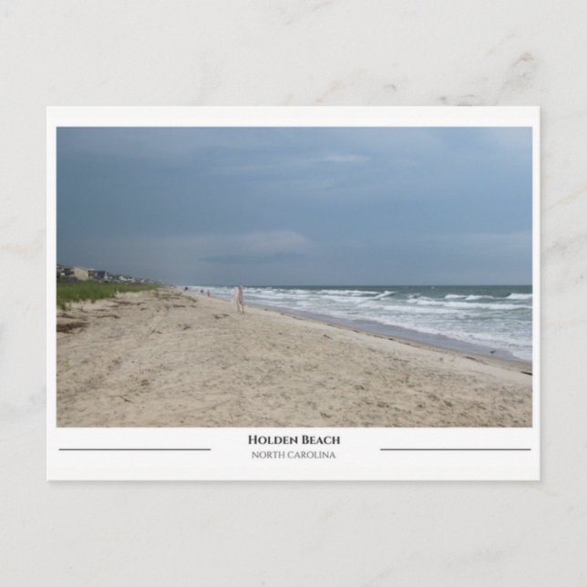 Postal Playa Holden Carolina del Norte (Anverso)