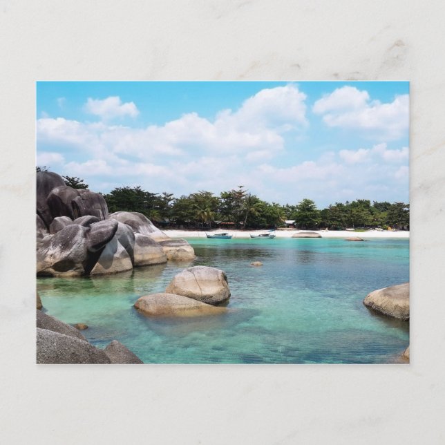 Postal Playa imaginable (Anverso)