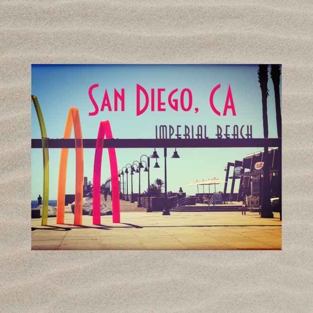 Postal Playa Imperial - San Diego, CA Portwood Pier Plaza (Subido por el creador)