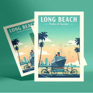 Postal Playa Larga Vintage