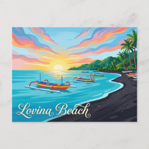 Postal Playa Lovina Indonesia