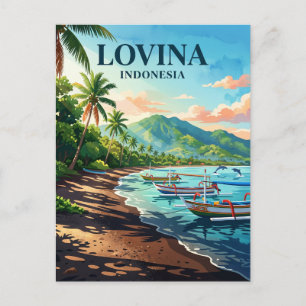 Postal Playa Lovina Indonesia