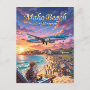 Postal Playa Maho Sint Maarten
