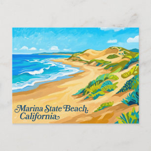 Postal Playa Marina State California