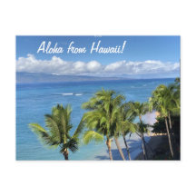 Playa Maui con Océano y Palmeras