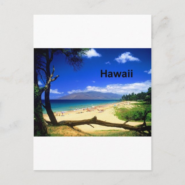 Postal Playa Maui Hawaii Kihei (St.K.) (Anverso)