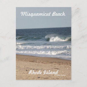 Postal Playa Misquamicut, Isla Rhode