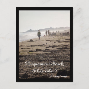 Postal Playa Misquamicut, Isla Rhode