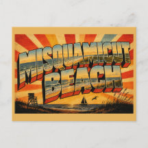 Playa Misquamicut RI Costa del Océano Atlántico Ar