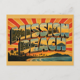 Postal Playa Mission Queensland Australia Costa Tropical