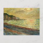 Postal Playa Monet En Pourville<br><div class="desc">Playa Monet En Pourville</div>