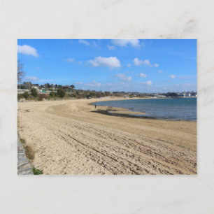 Postal Playa Moulin Blanc en Brest