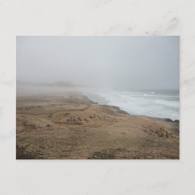 Postal Playa Mughsayl (Salalah Oman) (Anverso)