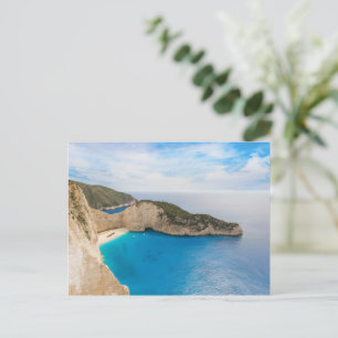 Postal Playa Navagio Grecia