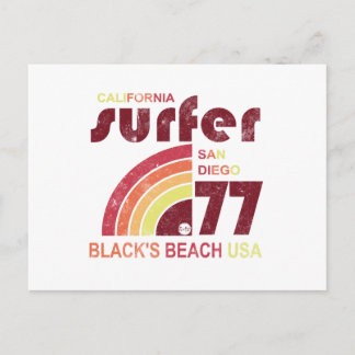 Postal playa negra california